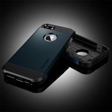 Tвърд гръб SGP Spigen TOUGH ARMOR за Apple iPhone 5 / iPhone 5S - тъмно син