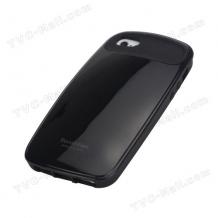 Заден предпазен капак / твърд гръб / със силикон iFace за Apple iPhone 5 - черен