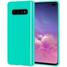 Силиконов калъф / гръб / TPU NORDIC Jelly Case за Samsung Galaxy S10 - мента