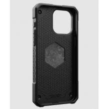 Луксозен удароустойчив гръб UAG / Urban Armor Gear Monarch Series с безжично зареждане MagSafe за Apple iPhone 16 Pro Max (6.9) - черен със сиво