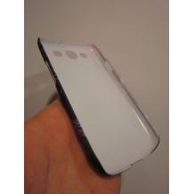 Заден предпазен капак / твърд гръб / за Samsung Galaxy S3 S III SIII i9300 - черен с цветя и камъни