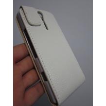 Кожен калъф Flip тефтер Presto за Sony Xperia S Lt26i - бял