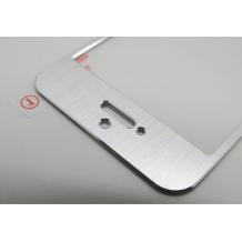Алуминиев стъклен скрийн протектор / Tempered Glass Screen Protector Aluminum за Apple iPhone 6 Plus 5.5'' - сив