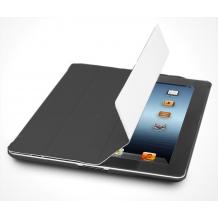 Кожен калъф със стойка за таблет / Smart Cover за iPad 2 / iPad 3 / iPad 4 - черен