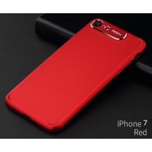 Луксозен твърд гръб  Rock Classy Series за Apple iPhone 7 / iPhone 8 - червен