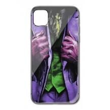 Луксозен стъклен твърд гръб за Apple iPhone 11 Pro 5.8" - Joker / Suit