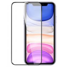 3D full cover Tempered glass Full Glue screen protector Apple iPhone 12 Mini 5.4'' / Извит стъклен скрийн протектор с лепило от вътрешната страна за Apple iPhone 12 Mini 5.4'' - черен