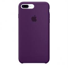 Оригинален гръб Silicone Cover за Apple iPhone 7 Plus / iPhone 8 Plus - лилав