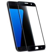 4D EQUIPTORS full cover Tempered glass Full Glue screen protector Samsung Galaxy S7 Edge G935 / Извит стъклен скрийн протектор с лепило от вътрешната страна за Samsung Galaxy S7 Edge G935 - черен