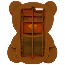 Силиконов калъф / гръб / TPU 3D за Apple iPhone 6 / iPhone 6S - Teddy Bear / This Is Not A Love Me Toy