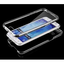 Силиконов калъф / гръб / TPU за Samsung Galaxy A3 A300F / Samsung A3 - прозрачен / 2 части / лице и гръб