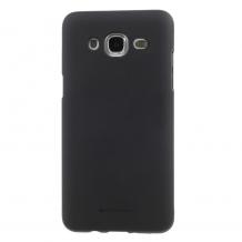 Луксозен силиконов калъф / гръб / TPU Mercury GOOSPERY Soft Jelly Case за Samsung Galaxy J3 / J3 2016 J320 - черен