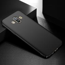Луксозен твърд гръб за Samsung Galaxy J7 Duo 2018 - черен