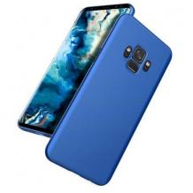 Силиконов калъф / гръб / TPU за Samsung Galaxy J7 Duo 2018 - син