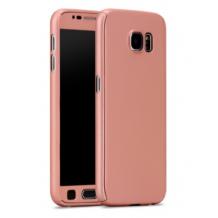 Твърд гръб Magic Skin 360° FULL за Samsung Galaxy S6 G920 - Rose Gold