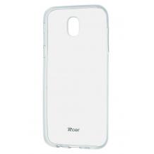Луксозен силиконов калъф / гръб / TPU Roar Jelly Case за Samsung Galaxy J7 2017 J730 - прозрачен