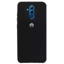 Оригинален гръб Silicone Cover за Huawei Mate 20 Lite - черен