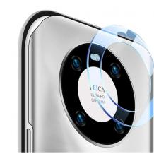 9D Camera Tempered Glass / Стъклен протектор за задна камера на Huawei Mate 40 Pro - прозрачен