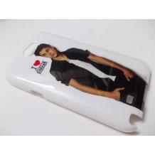 Заден предпазен твърд гръб / капак / за Samsung Galaxy Note 2 II N7100 - Justin Bieber