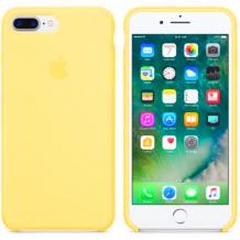 Оригинален гръб Silicone Case за Apple iPhone 7 / iPhone 8 - жълт