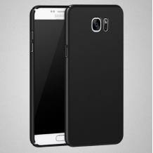 Луксозен твърд гръб за Samsung Galaxy S6 Edge G925 - черен
