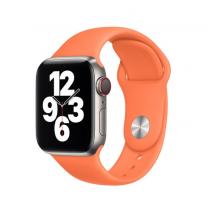 Силиконова каишка за Apple Watch 42 / 44мм - цвят праскова