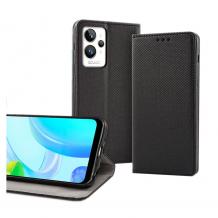 Кожен калъф Magnet Book със стойка за Xiaomi 12T / 12T Pro - черен