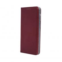 Кожен калъф Flip тефтер Magnet Book със стойка за Samsung Galaxy A26 5G - бордо