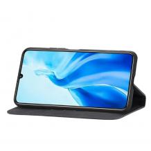Кожен калъф Flip тефтер Magnetic Book със стойка за Samsung Galaxy A26 5G - черен