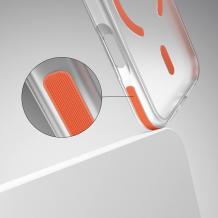 Оригинален удароустойчив гръб / кейс Etteri Icy Mag case iPhone 17 Pro Max (6.9) - Оранжев