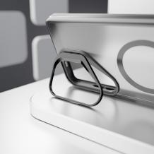 Удароустойчив хибриден кейс Etteri Morning Fog с Magsafe и стойка за Samsung Galaxy S26 Ultra - Черен