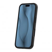 Силиконов калъф / гръб Silicone Thin MagSafe case за iPhone 17 Pro Max / iPhone 18 Pro Max – Черен кейс