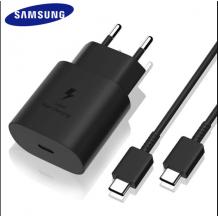 Оригинално зарядно комплект с кабел за Samsung Galaxy S23 Plus 5G 220V EP-TA800 Super Charge 25W