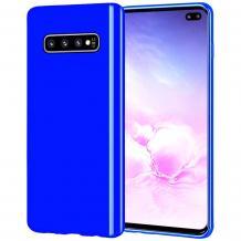 Силиконов калъф / гръб / TPU NORDIC Jelly Case за Samsung Galaxy S10 - син