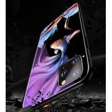 Луксозен стъклен твърд гръб за Apple iPhone 11 6.1'' - риби