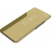 Луксозен калъф Clear View Cover с твърд гръб за Apple iPhone 11 6.1 - Gold