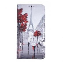 Кожен калъф Flip тефтер Magnet Book за Huawei Y5 2019 - Love in Paris