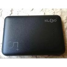 Универсална външна батерия Power Bank KLGO Macaroon KP-55 5000mAh - черна