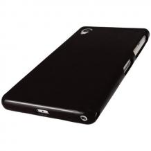 Силиконов гръб / калъф / TPU за Sony Xperia Z2 - черен