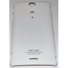 Заден предпазен твърд гръб / капак / SGP за Sony Xperia TX Lt29i - бял