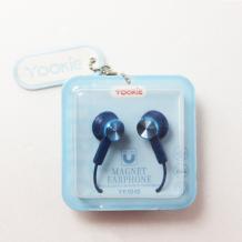 Стерео слушалки Yookie YK1010 / handsfree / 3.5mm за смартфон - сини
