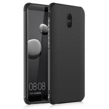 Силиконов гръб TPU Hybrid с твърда част за Huawei Mate 10 Lite - черен