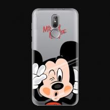 Силиконов калъф / гръб / TPU за Huawei Мate 20 Lite - Mickey Mouse / прозрачен