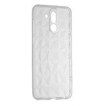 Луксозен силиконов калъф / гръб / TPU за Huawei Mate 20 Lite - призма / прозрачен