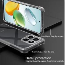 Удароустойчив силиконов калъф / гръб / TPU Anti Shock за Xiaomi Redmi Note 14 - прозрачен
