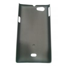Заден предпазен капак Moshi за Sony Xperia Miro - Черен