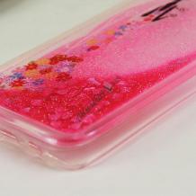 Силиконов калъф / гръб / TPU 3D за Samsung Galaxy S6 Edge G925 - момиче с розова рокля / розов брокат
