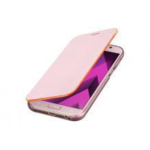 Оригинален калъф Neon Flip Cover EF-FA520PPEGWW за Samsung Galaxy A5 2017 A520 - розов