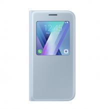 Оригинален калъф S-View Standing Cover EF-CA520PLEGWW за Samsung Galaxy A5 2017 A520 - син