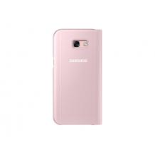 Оригинален калъф S-View Standing Cover EF-CA520PPEGWW за Samsung Galaxy A5 2017 A520 - розов